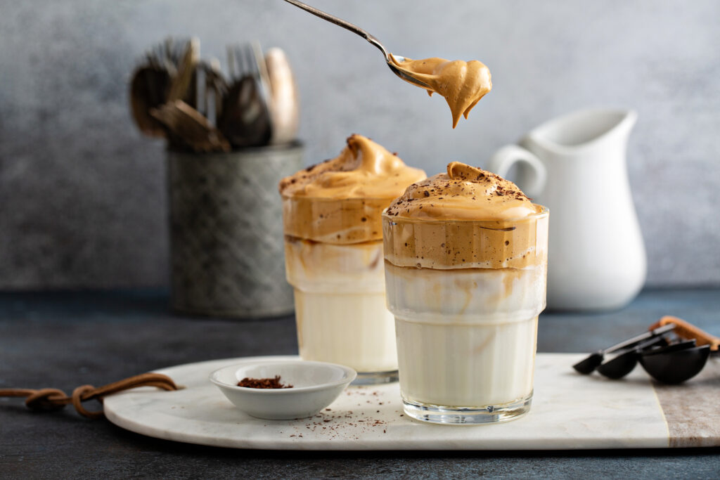 Dalgona Koffie